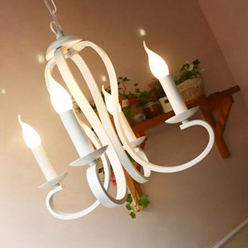 Unique Shape Pendant Chandeliers Contemporary Metal Chandelier Lighting Fixtures