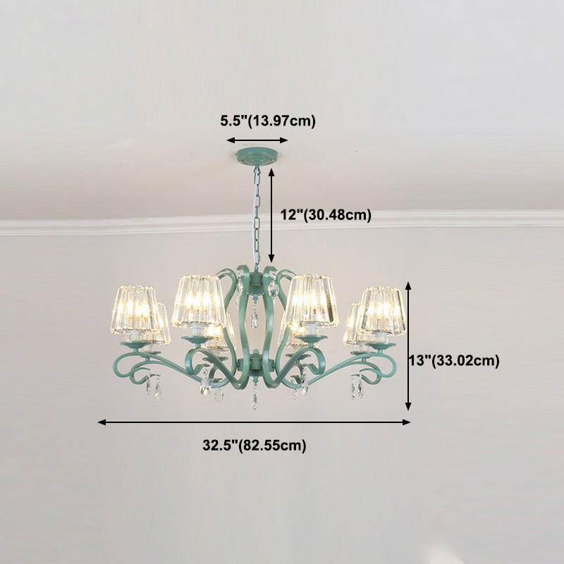 Multi Light hangende lamp geometrie vorm kroonluchter voor woonkamer