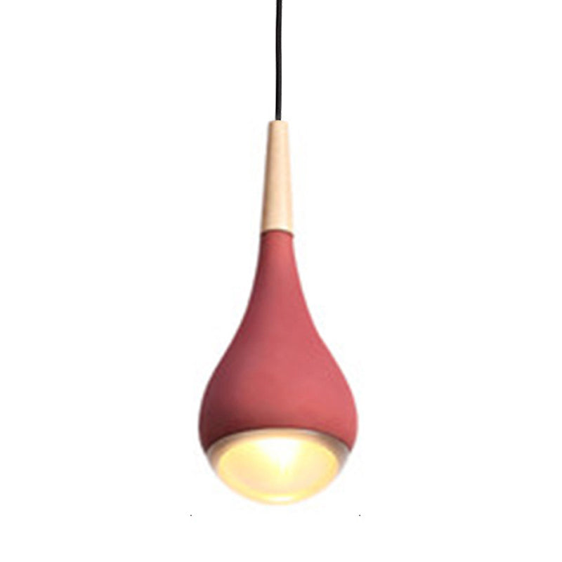 Style de style moderne Shade Hanging Light Ciment 1 Light Hanging Lamping for Restaurant