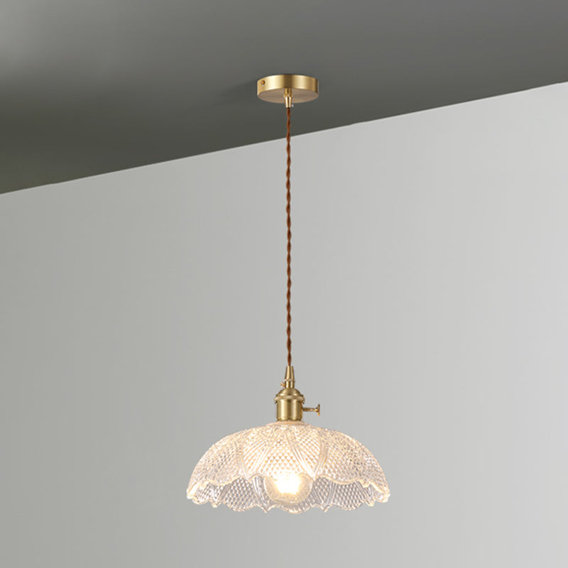 Glass Pendant Lighting Fixture Modern Style Hanging Lighting Fixture for Sitting Room