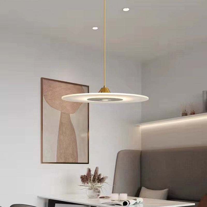 Nordic-Style Pendant Ceiling Light Metal LED Hanging Light Fixture