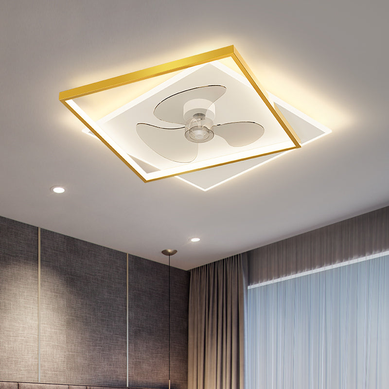 Modern Style Ceiling Fan Lighting Metal Ceiling Fan Lighting for Bedroom