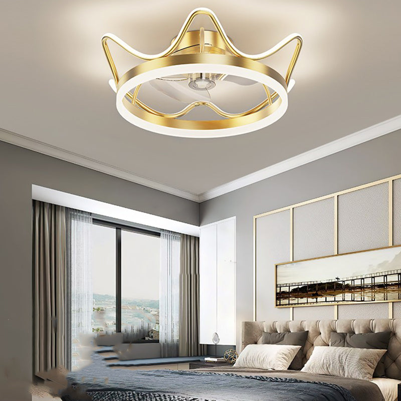 Modern Style Ceiling Fan Lighting Metal Ceiling Fan Lighting for Bedroom