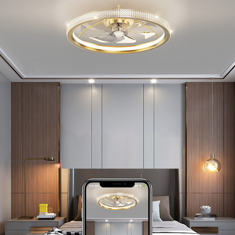 Modern Style Ceiling Fan Lighting Metal Ceiling Fan Lighting for Bedroom