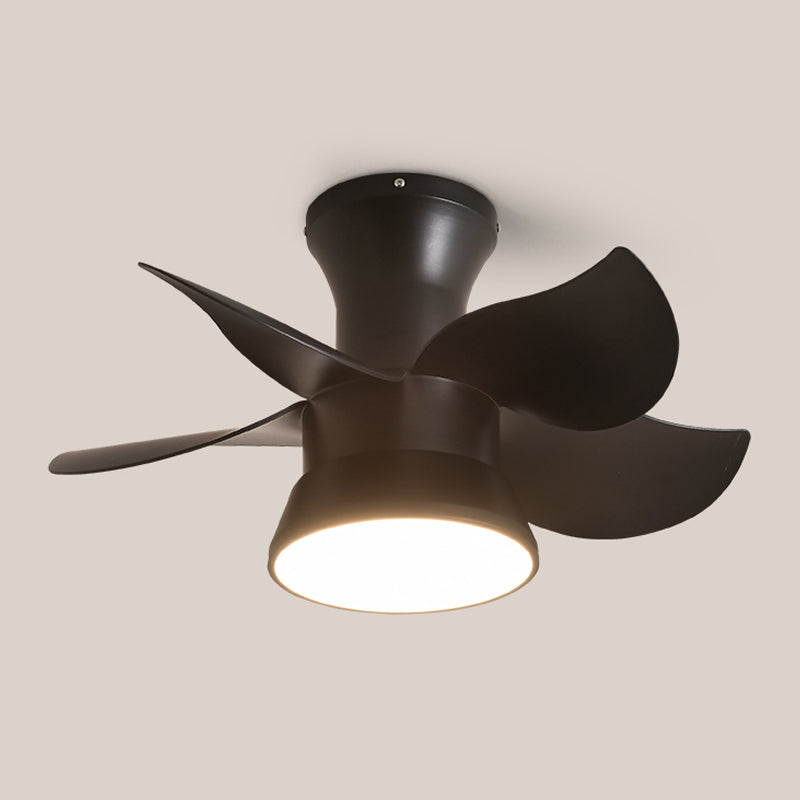 Modern Style Ceiling Fan Lighting Metal 1 Light Ceiling Fan Light for Children's Room