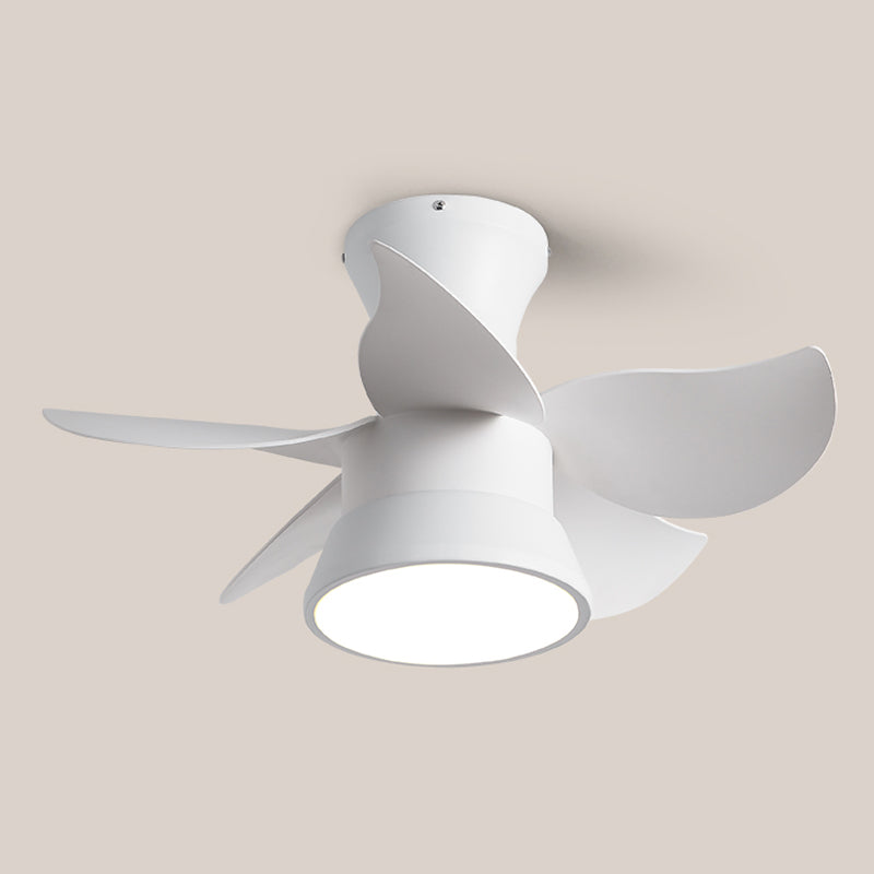 Modern Style Ceiling Fan Lighting Metal 1 Light Ceiling Fan Light for Children's Room