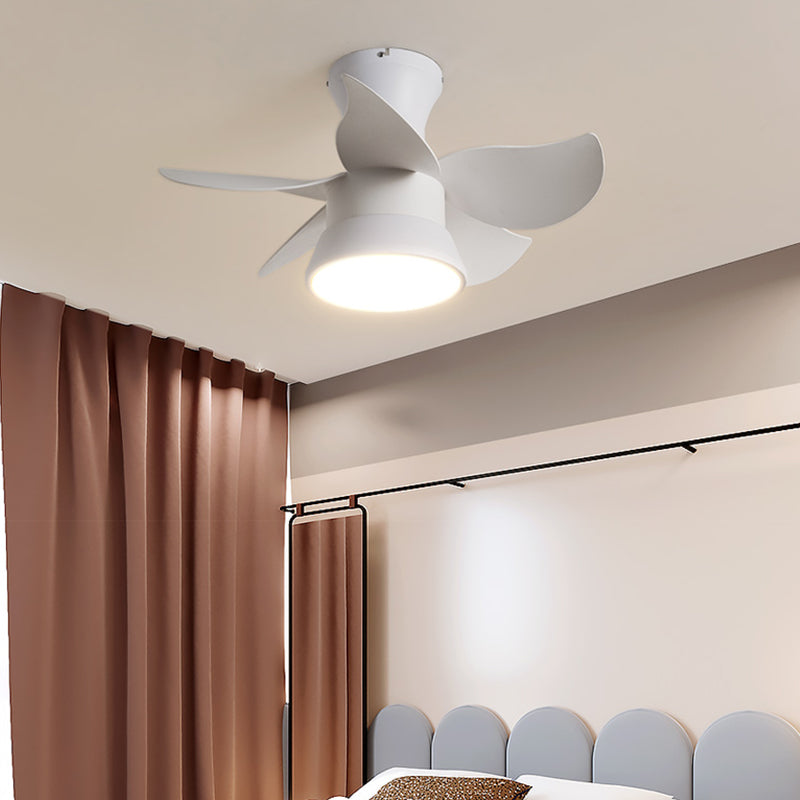 Modern Style Ceiling Fan Lighting Metal 1 Light Ceiling Fan Light for Children's Room