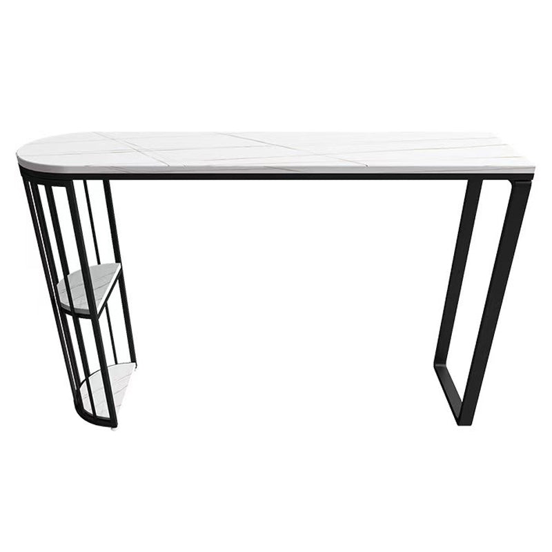 Contemporary Sintered Stone Table Dining Bar Counter Table for Kitchen