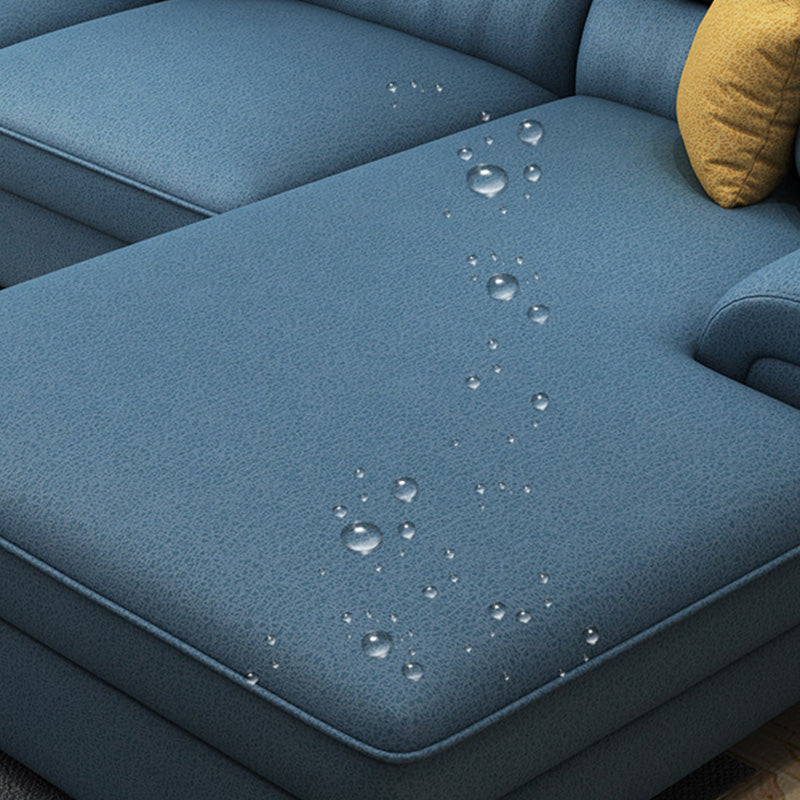 Sezione di cuscini rimovibili casuali 37,4 "divano braccio superiore cuscino H con 4 cuscini