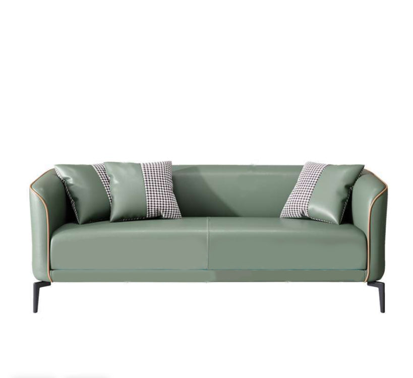 Scandinavian Tight Back Sofa Tuxedo Arm Couch for Living Room