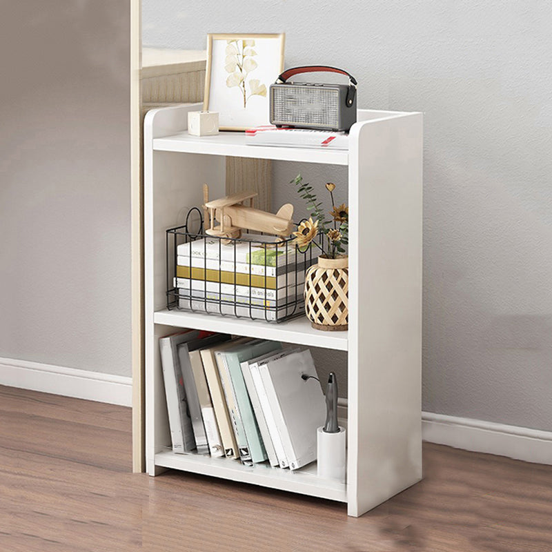 Wooden Bookcase Contemporary Style Book Shelf for Home Office