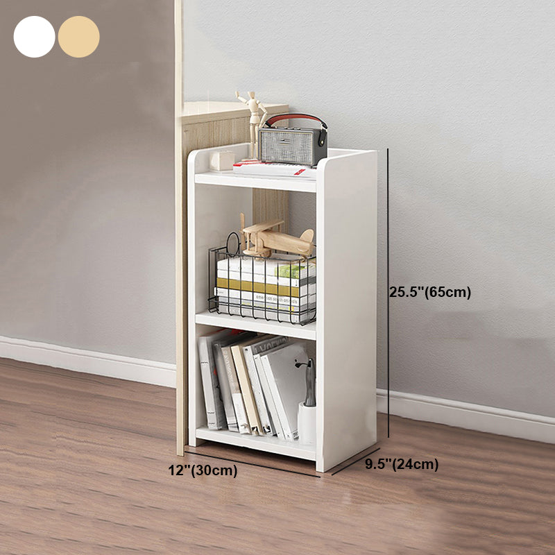 Wooden Bookcase Contemporary Style Book Shelf for Home Office