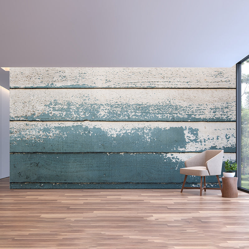 Environment Friendly Modern Style Mural Wallpaper Wood Texture Bedroom Wall Mural