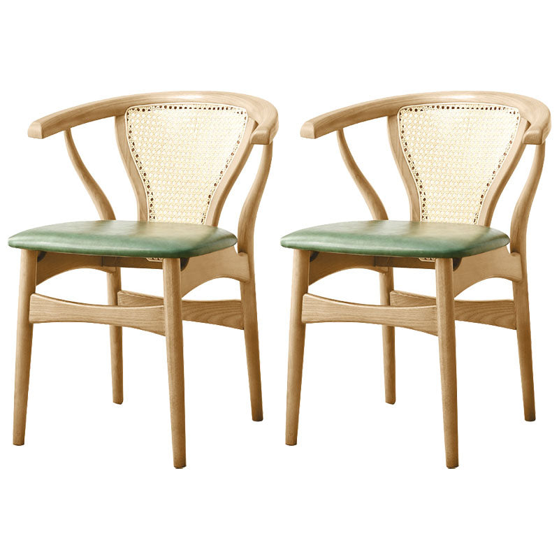 Traditional Style Chairs Dining Wooden Armless Chairs for Kitchen