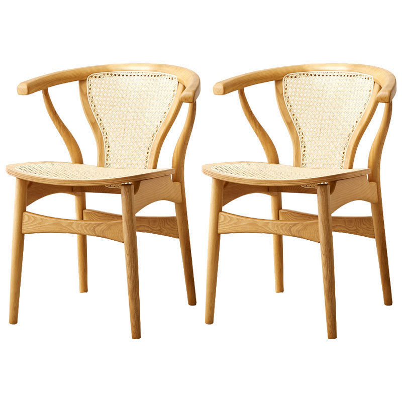 Traditional Style Chairs Dining Wooden Armless Chairs for Kitchen