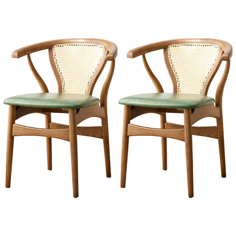 Traditional Style Chairs Dining Wooden Armless Chairs for Kitchen