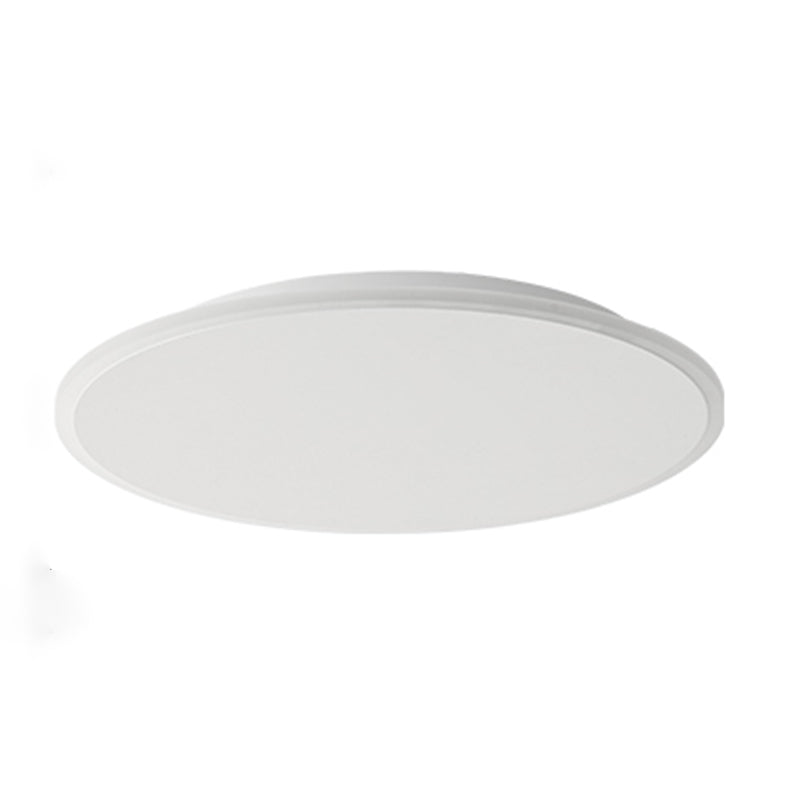 Modern Style Round Ceiling Fixtures Metal Ceiling Mounted Lights in White