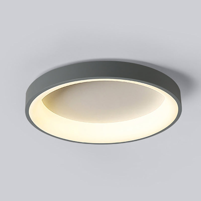 Simplicity Round Ceiling Lamp Fixture Contemporary Metal LED Ceiling Mount Light