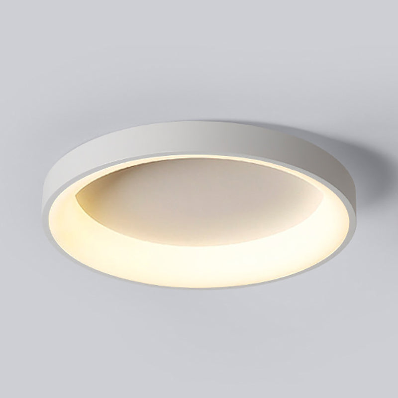 Simplicity Round Ceiling Lamp Fixture Contemporary Metal LED Ceiling Mount Light