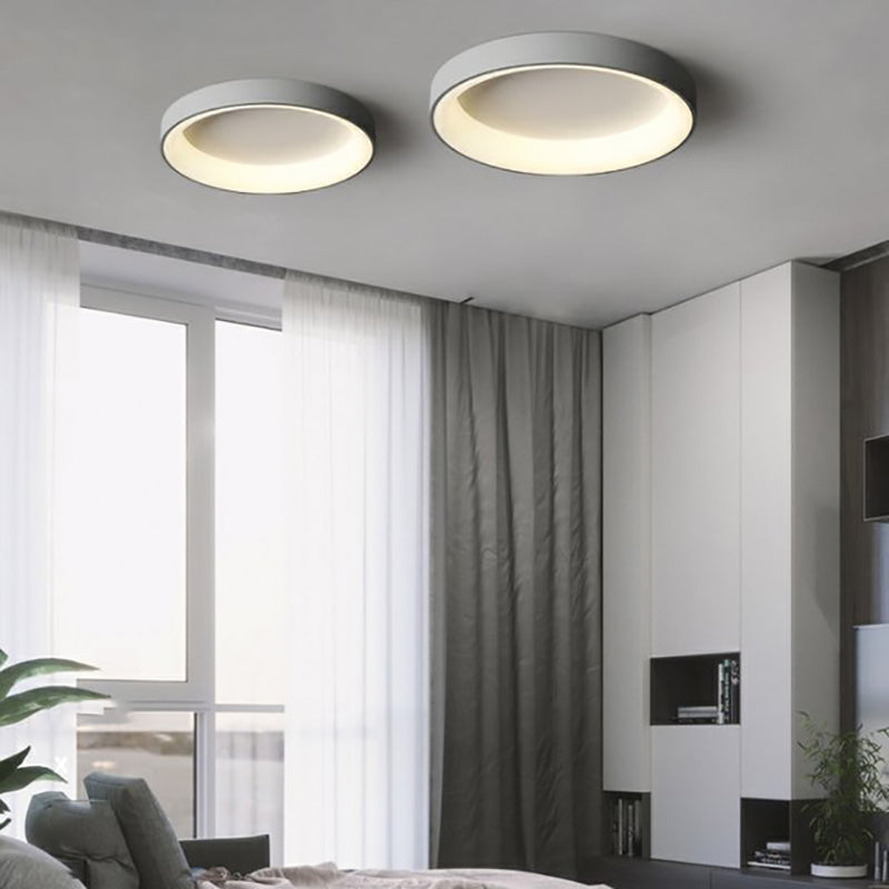 Simplicity Round Ceiling Lamp Fixture Contemporary Metal LED Ceiling Mount Light