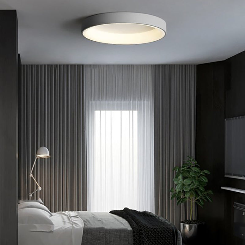 Simplicity Round Ceiling Lamp Fixture Contemporary Metal LED Ceiling Mount Light