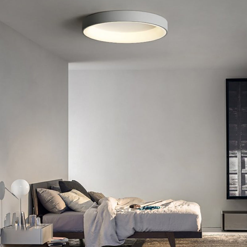 Simplicity Round Ceiling Lamp Fixture Contemporary Metal LED Ceiling Mount Light