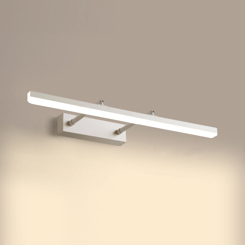 1-licht lineaire wandwandcontract moderne stijl metalen sconce lamp voor badkamer