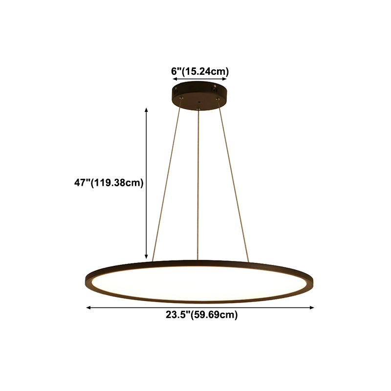 Modern Style Hanging Lighting Fixture Household Simple Chandelier for Sitting Room