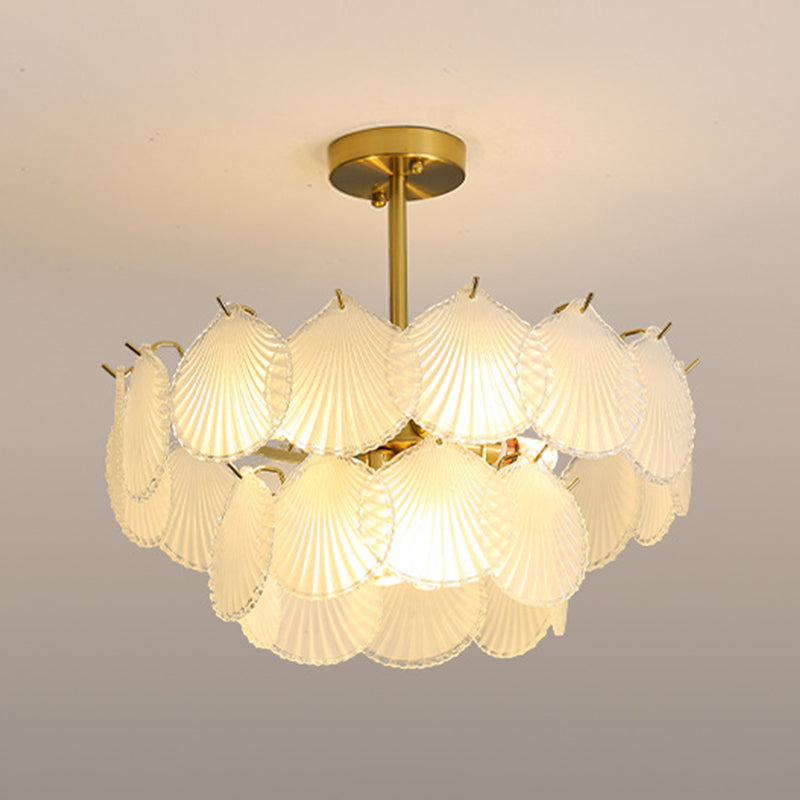 Glass Chandelier Pendant Light Nordic Style Hanging Light Fixture