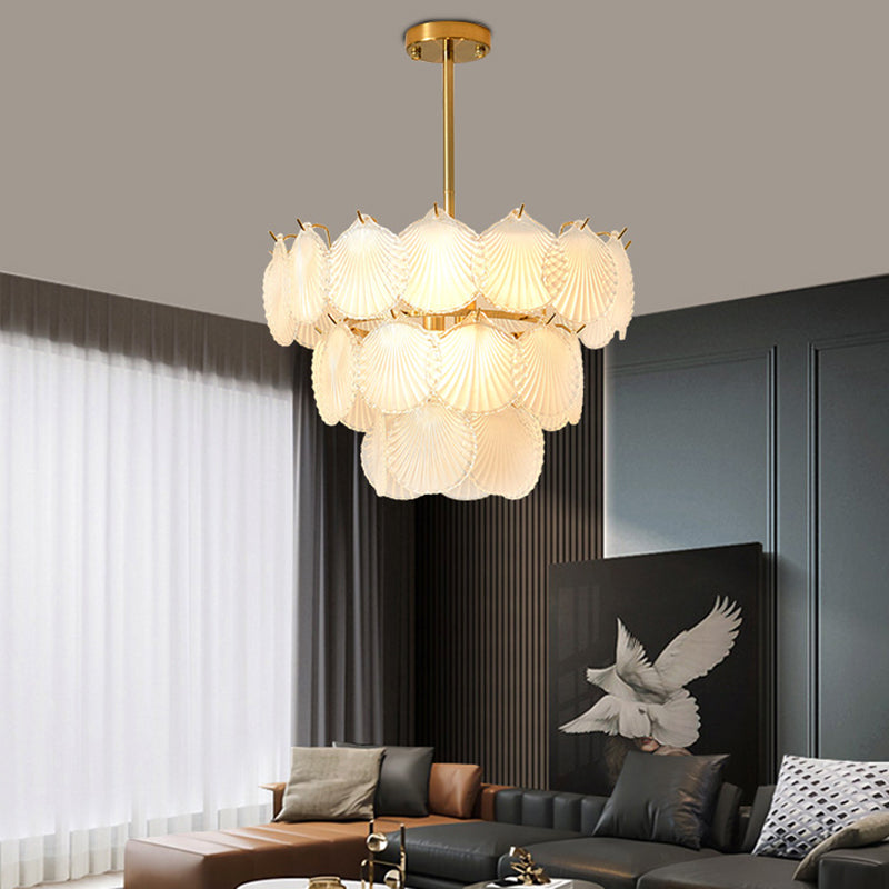 Glass Chandelier Pendant Light Nordic Style Hanging Light Fixture