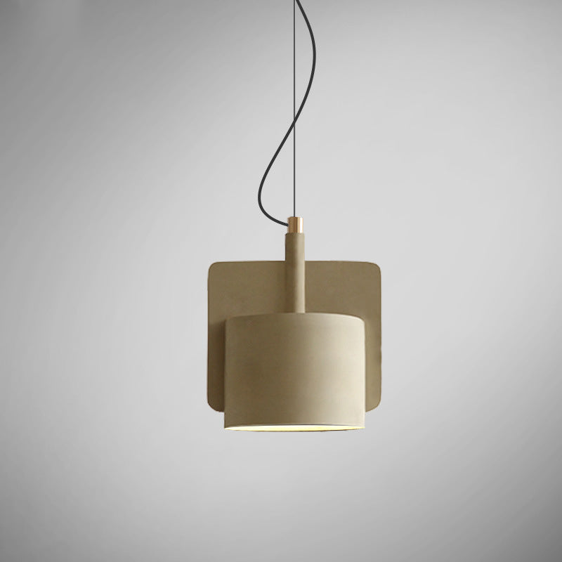 Cement Hanging Pendant Light Nordic Style Suspension Pendant Light