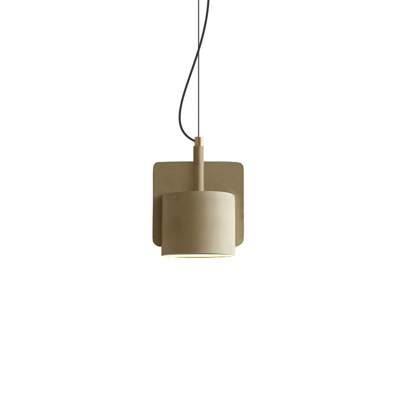 Cement Hanging Pendant Light Nordic Style Suspension Pendant Light