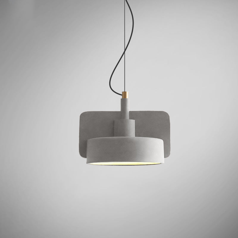 Cement Hanging Pendant Light Nordic Style Suspension Pendant Light