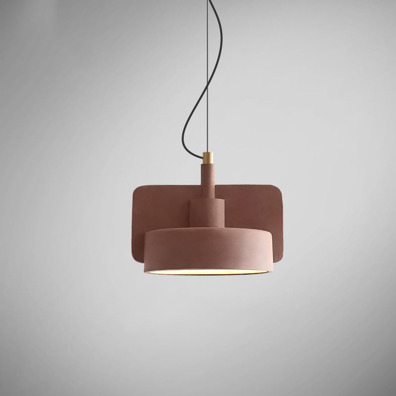 Cement Hanging Pendant Light Nordic Style Suspension Pendant Light