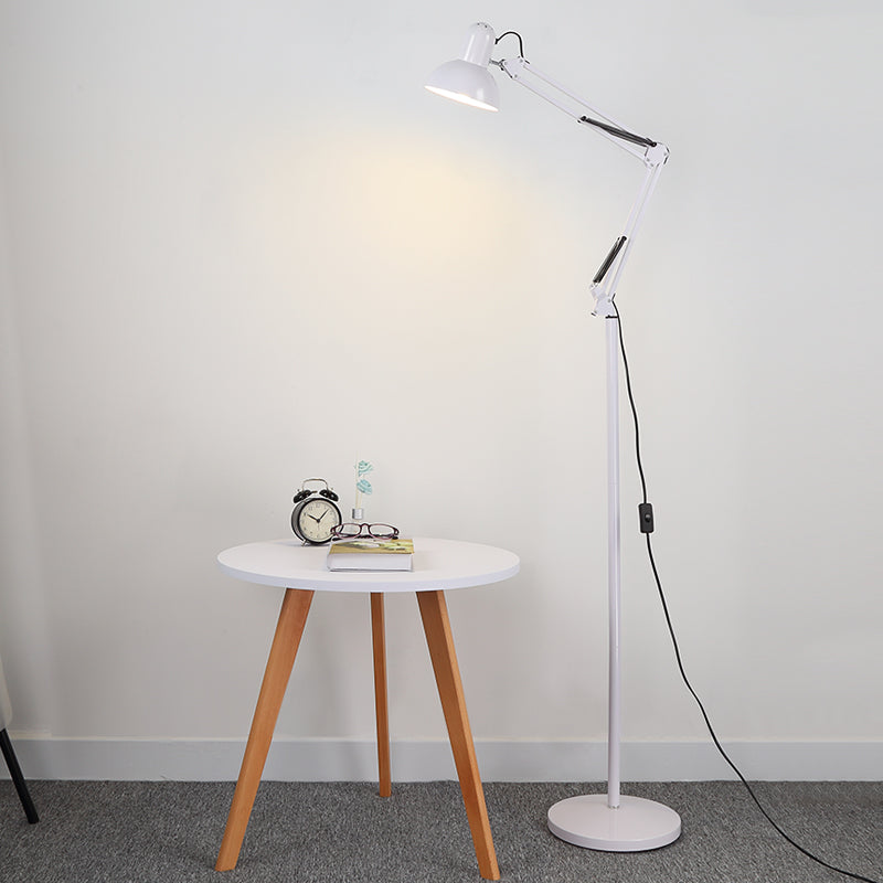 Vloer staande lamp moderne stijl vloerlicht met metalen schaduw