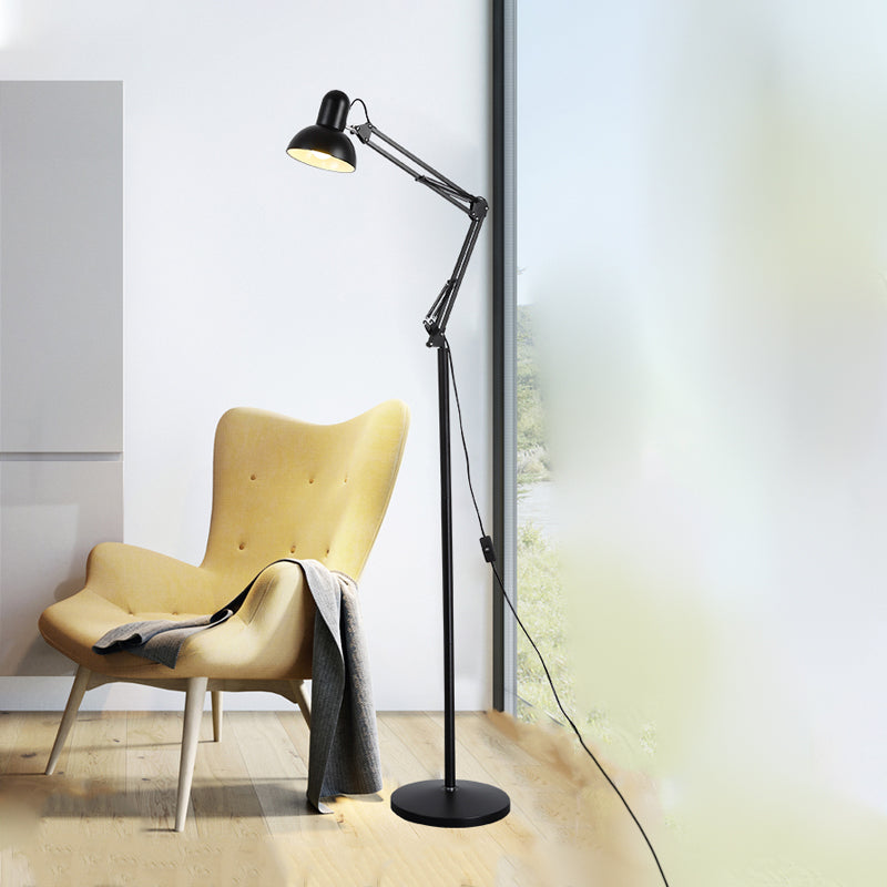 Floor Standing Lamp Modern Style Floor Light with Metal Shade