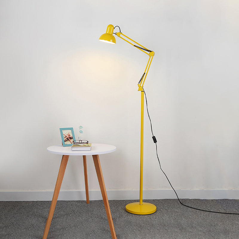 Vloer staande lamp moderne stijl vloerlicht met metalen schaduw