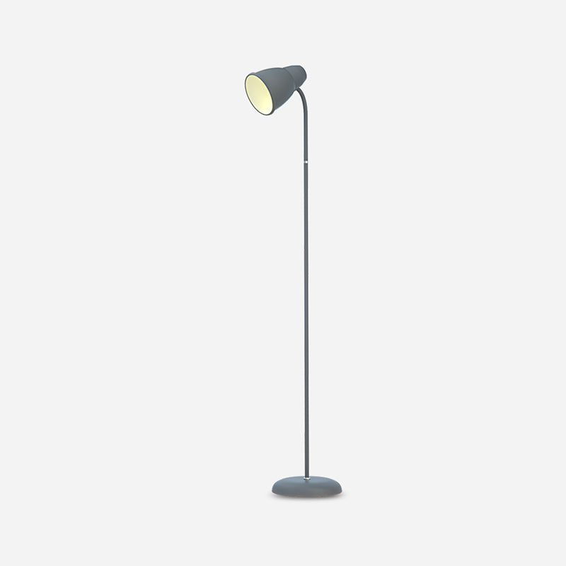 Nordic Style Colorful Floor Lamp Metal 47" High Floor Light for Living Room