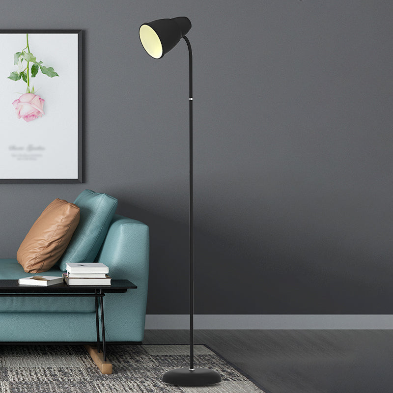 Style nordique Colorful Lampe Metal 47 "Lumière au sol haut pour le salon