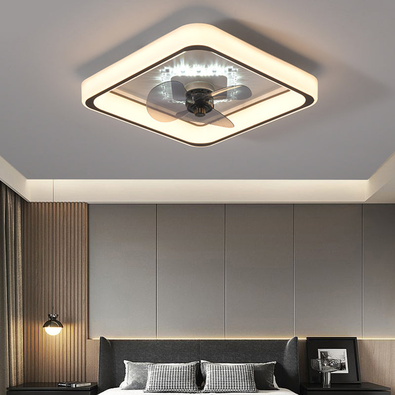 Modern Style Ceiling Fan Lighting Metal Multi Light Ceiling Fan Lighting for Restaurant