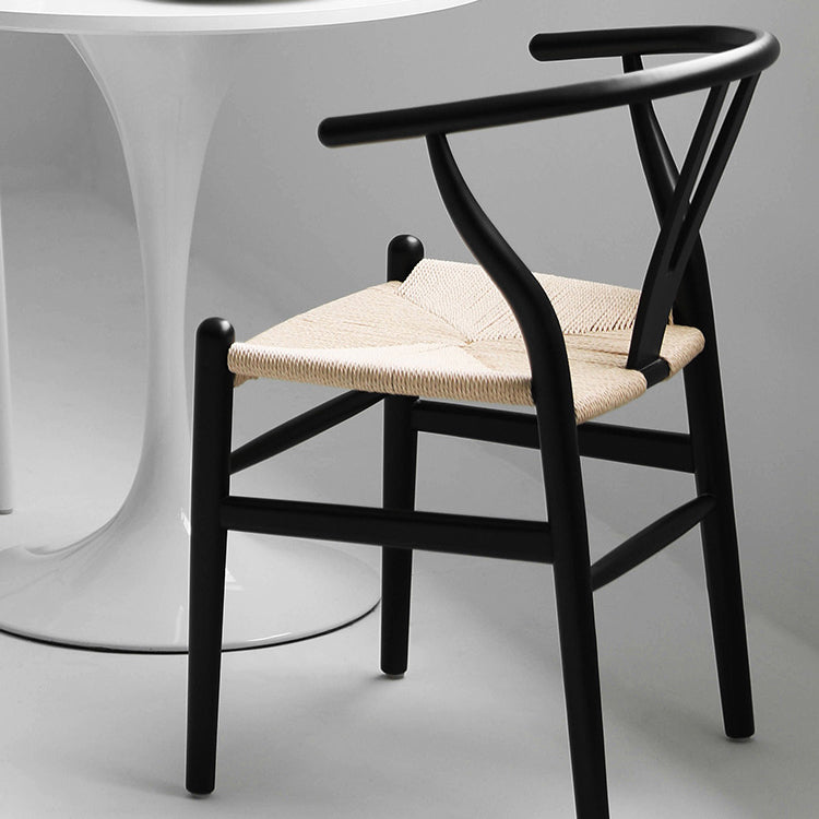 Contemporary Style Chair Dining Armless Wooden Chairs for Kitchen