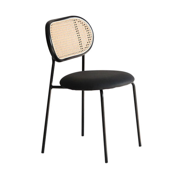 Modern Style Metal Chair Dining Armless Open Back Chairs for Kitchen