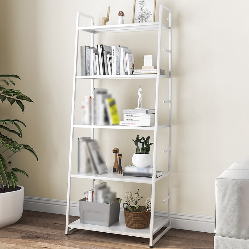 55.51"H Bookshelf Scandinavian Style Open Back Bookcase for Home Office