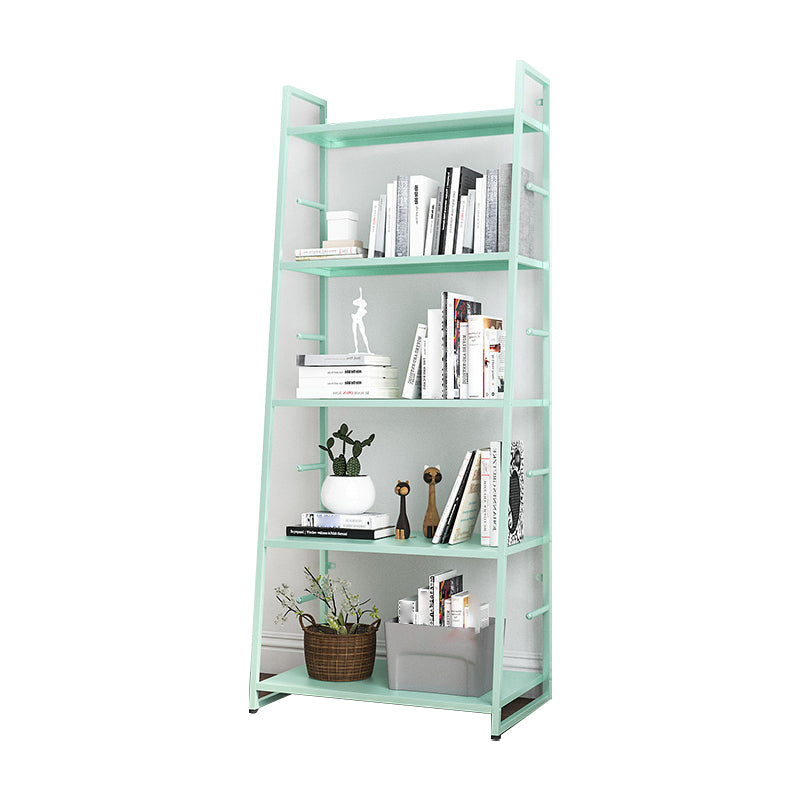 55.51"H Bookshelf Scandinavian Style Open Back Bookcase for Home Office