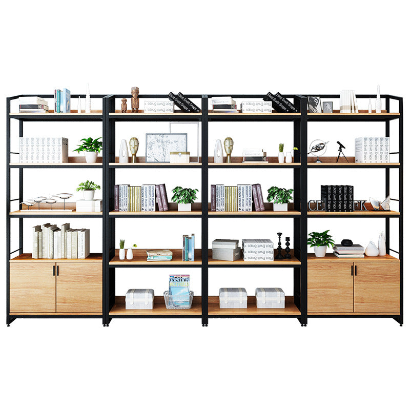 11.81"W Bookcase Industrial Style Open Back Bookshelf for Study Room Home Office