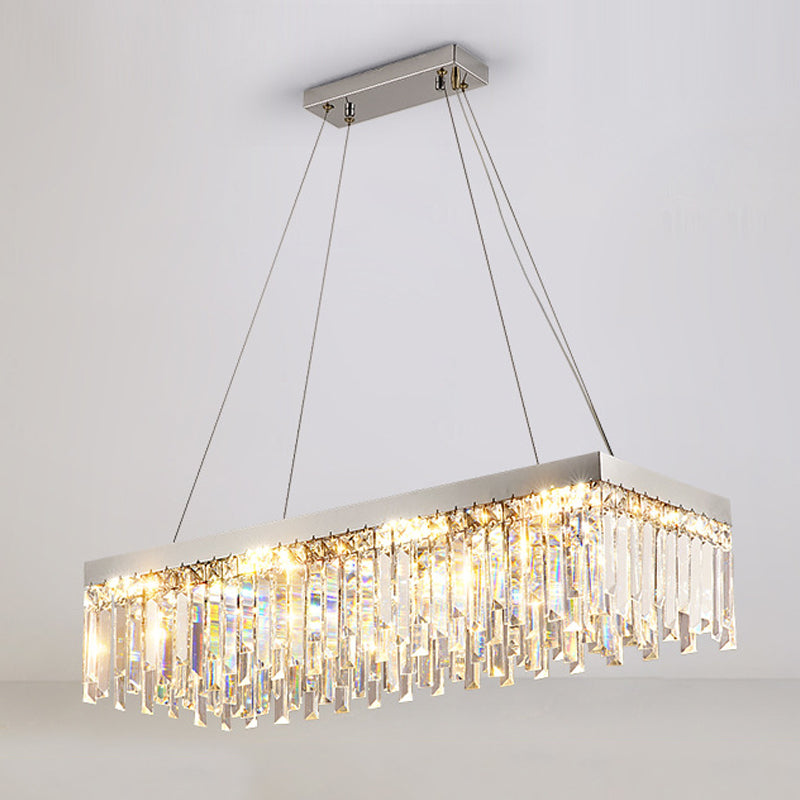 Crystal Geometric Flush Mount Lights Modern Style 1 Light Flush Mount Fixture