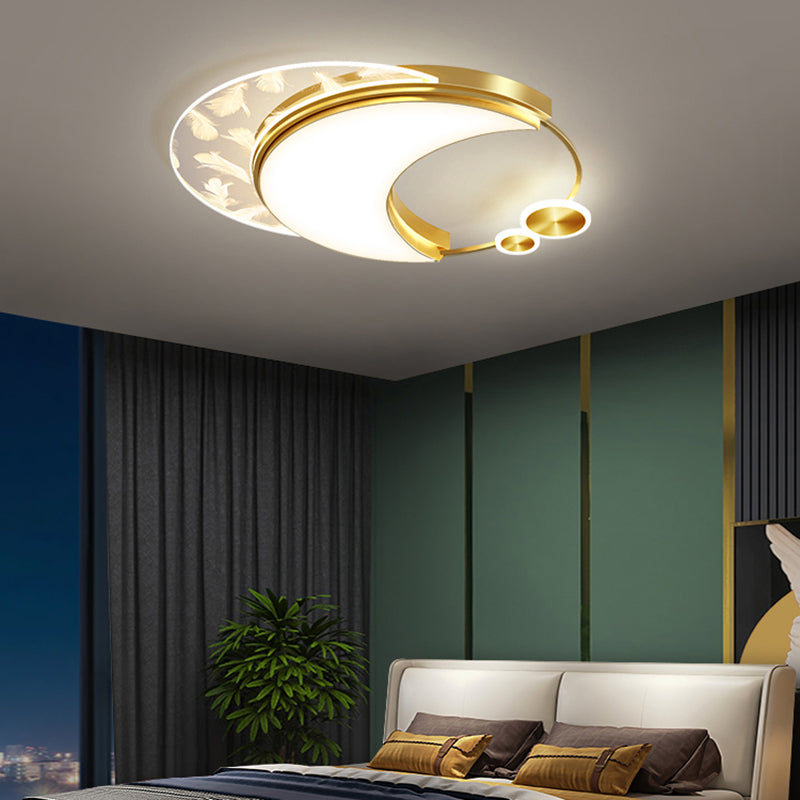 Modern Ceiling Light Fixture Simplicity Style LED Metal Flush Mount Ceiling Lamp