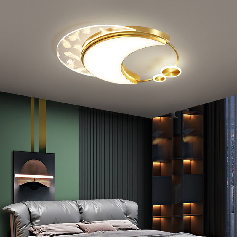 Modern Ceiling Light Fixture Simplicity Style LED Metal Flush Mount Ceiling Lamp