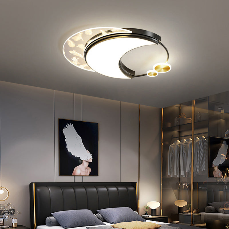 Modern Ceiling Light Fixture Simplicity Style LED Metal Flush Mount Ceiling Lamp