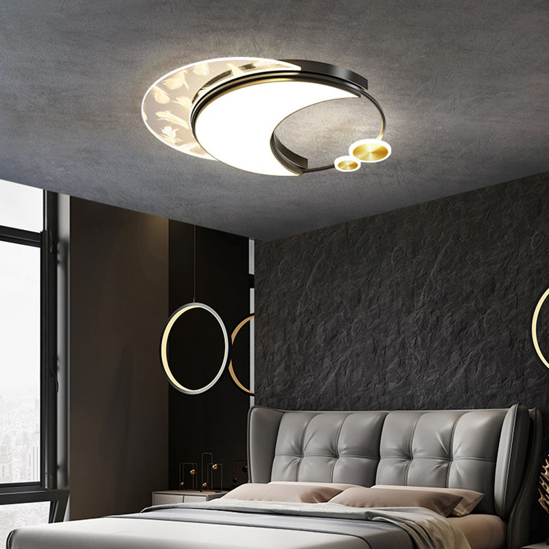 Modern Ceiling Light Fixture Simplicity Style LED Metal Flush Mount Ceiling Lamp